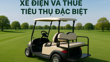 Xe điện và thuế tiêu thụ đặc biệt