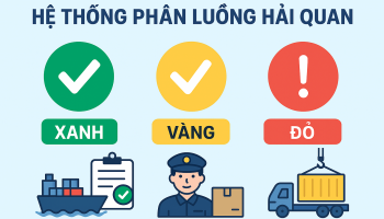 HỆ THỐNG PHÂN LUỒNG HẢI QUAN (XANH – VÀNG – ĐỎ) VÀ Ý NGHĨA