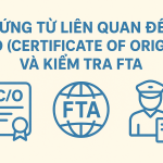Chứng từ liên quan đến C/O (Certificate of Origin) và kiểm tra FTA