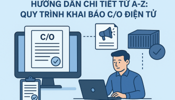 HƯỚNG DẪN CHI TIẾT TỪ A-Z: QUY TRÌNH KHAI BÁO C/O ĐIỆN TỬ